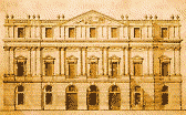 disegni di progetto per la Scala