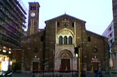 Piazza San Babila. The church