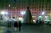 Piazza San Babila. The fountain