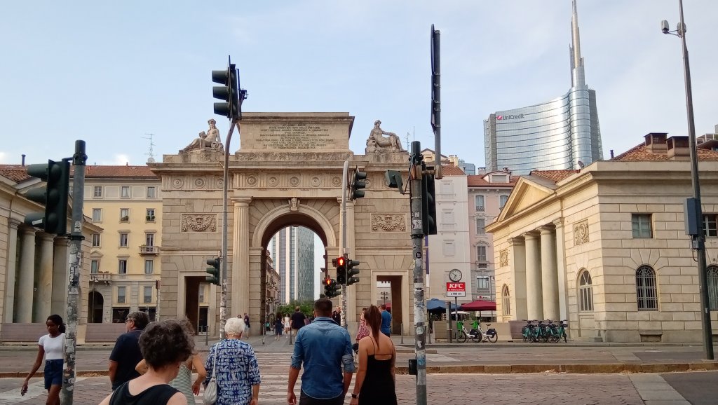 Milano. Porta Garibaldi